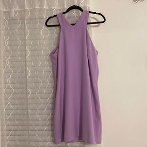 BAR III above knee, lined dress with pockets